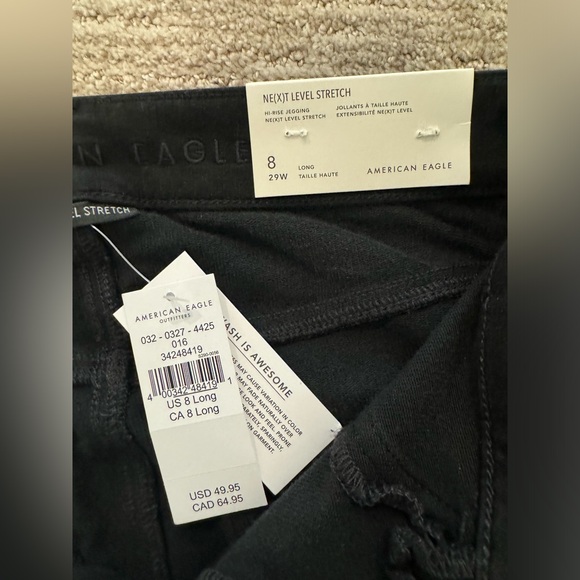 Black jeggings New with tags - Picture 3 of 3